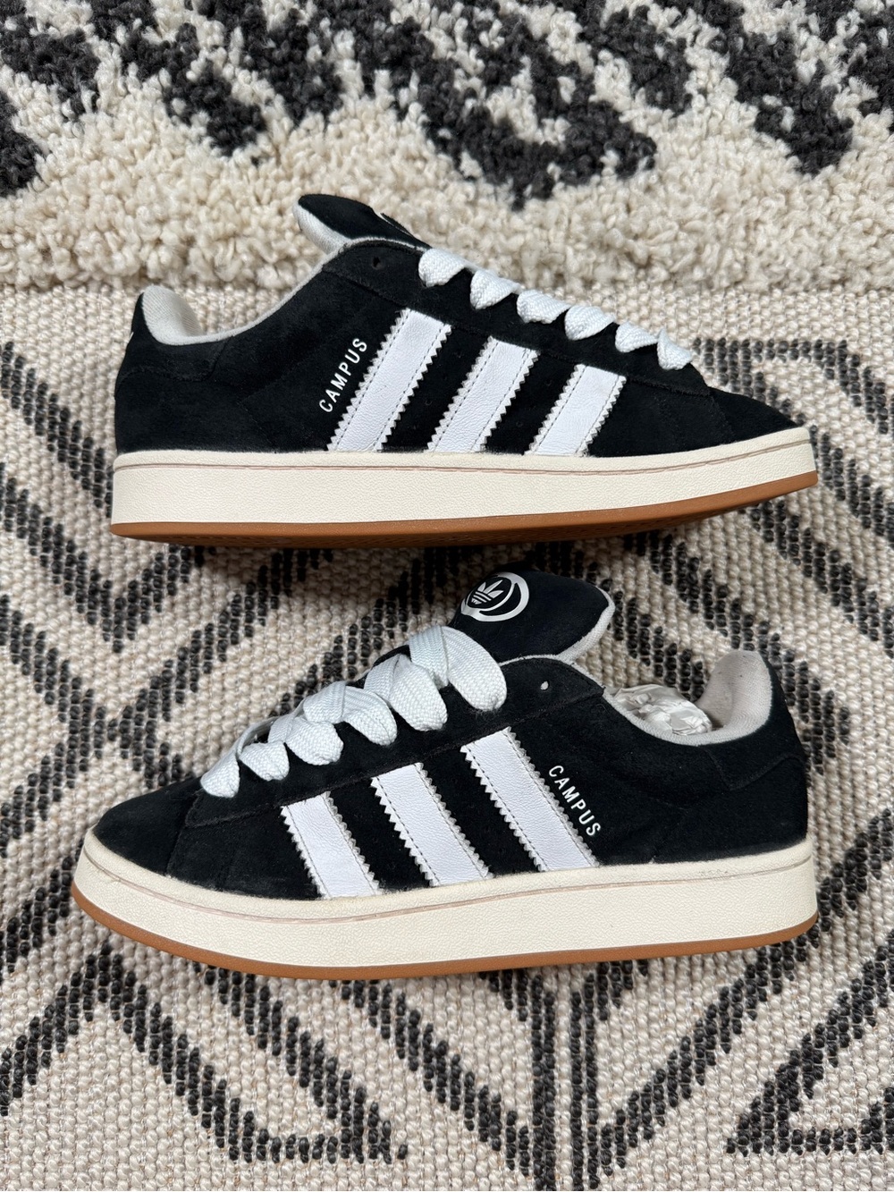 Men’s Adidas Campus 00s Core Black Sneakers Size 8.5
